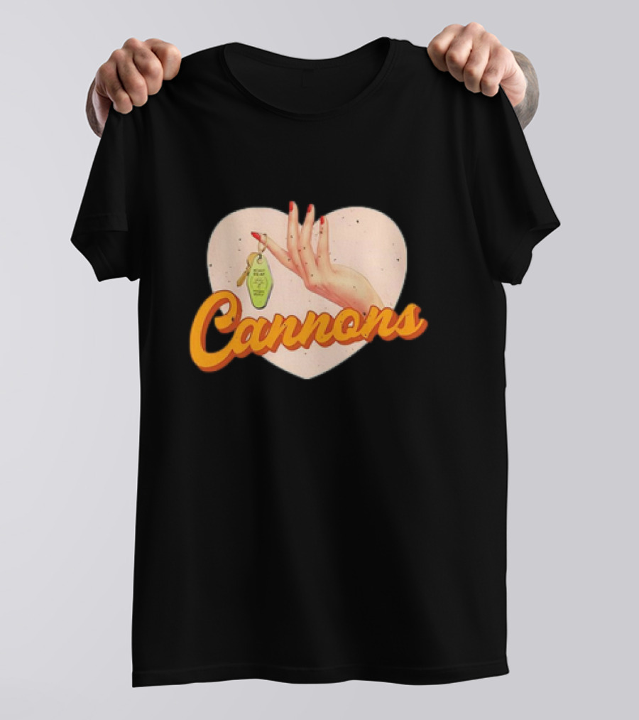 Cannons Vintage Motel Key Heart T-Shirt