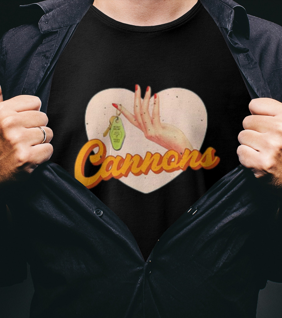 Cannons Vintage Motel Key Heart T-Shirt