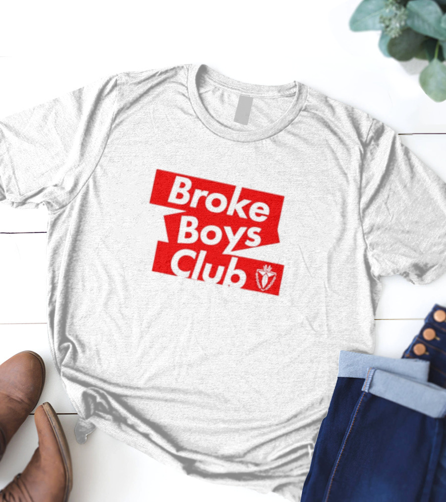 Broke Boys Club Heart Emblem T-Shirt