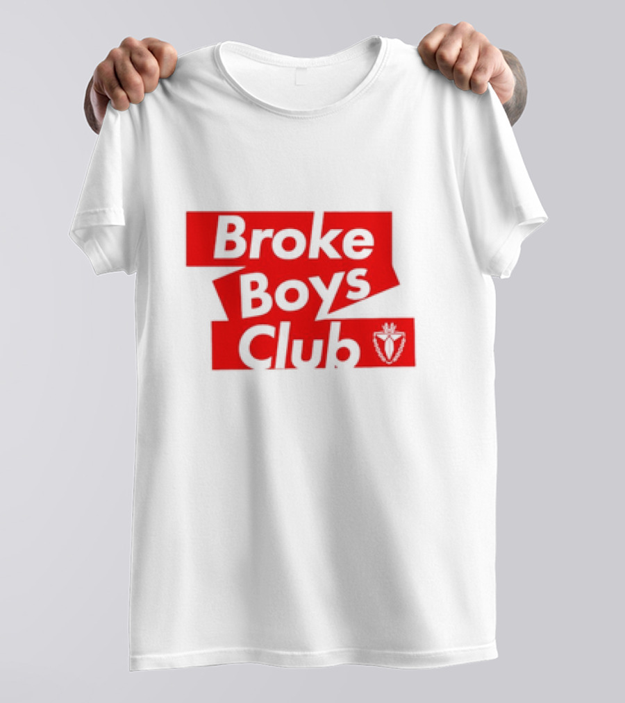 Broke Boys Club Heart Emblem T-Shirt