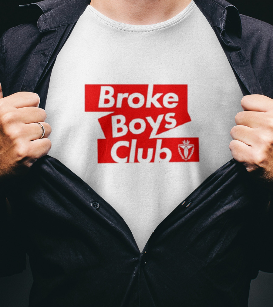 Broke Boys Club Heart Emblem T-Shirt