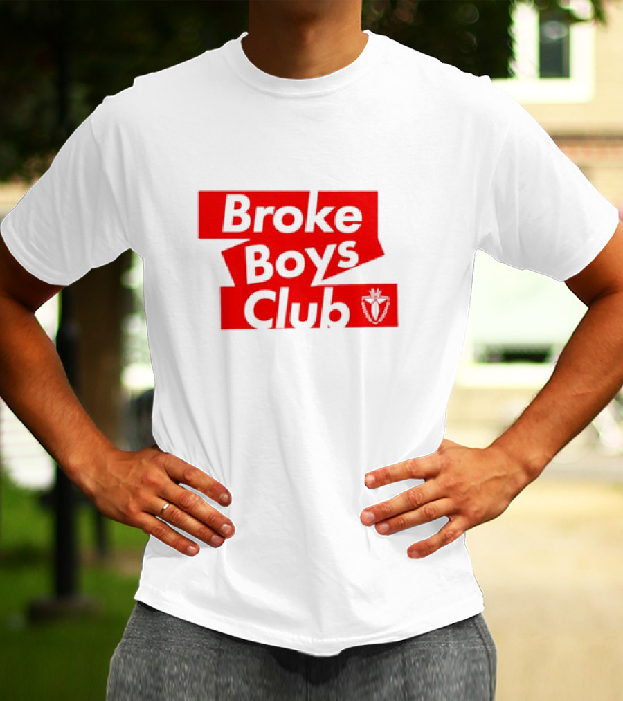 Broke Boys Club Heart Emblem T-Shirt