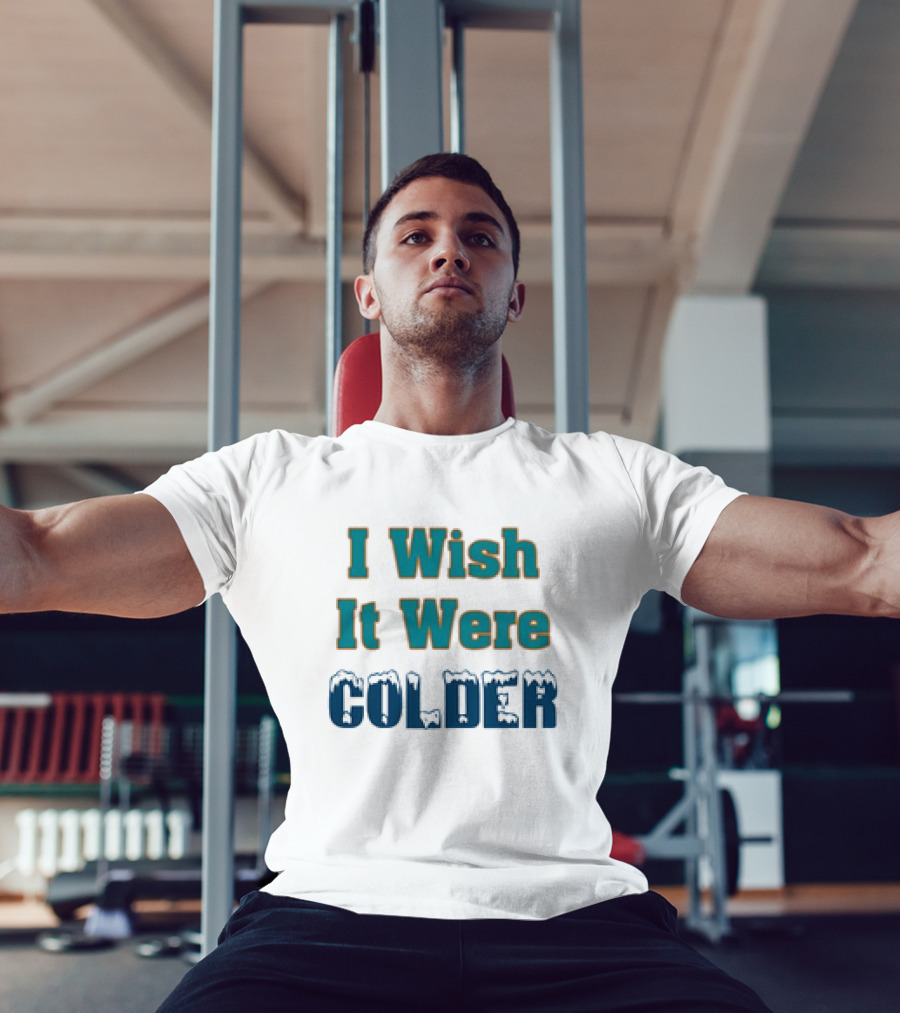 I Wish It Were Colder Miami Mike McDaniel Football Coach Humor T-Shirt