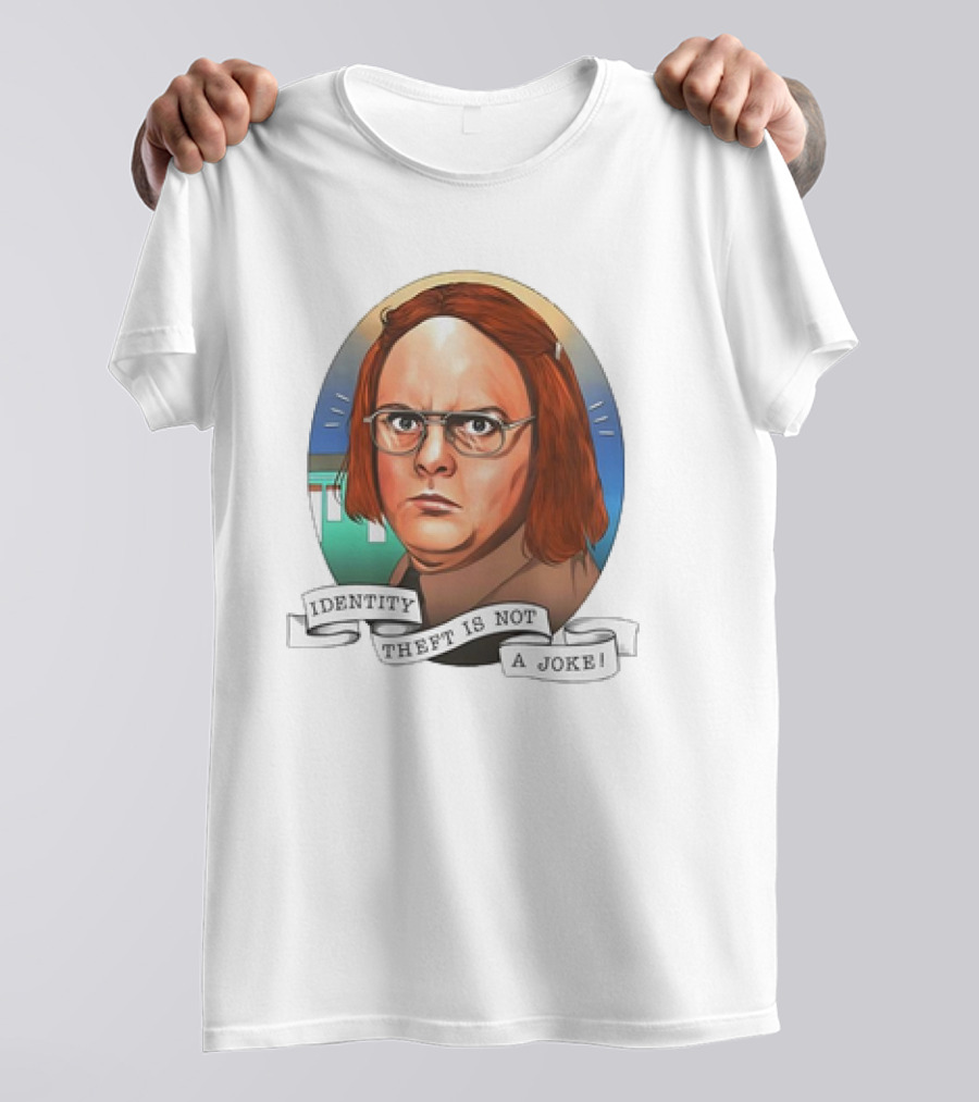 Identity Theft Is Not A Joke Dwight Schrute T-Shirt