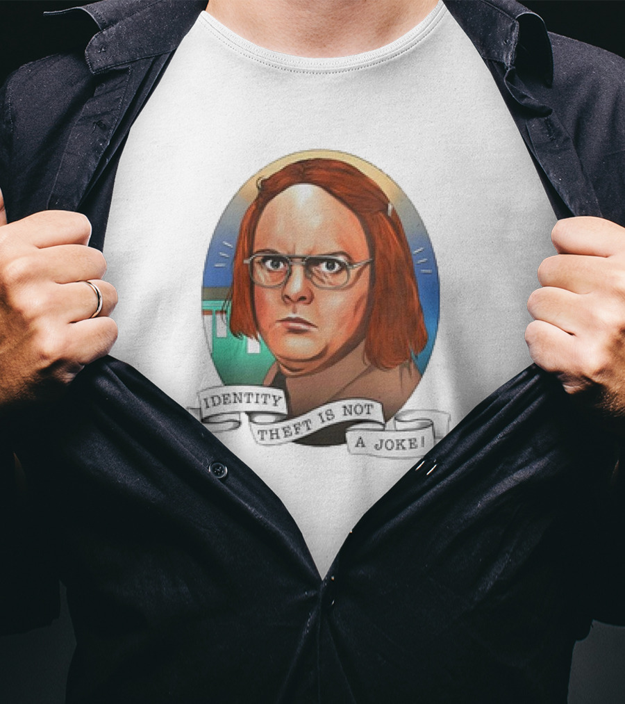 Identity Theft Is Not A Joke Dwight Schrute T-Shirt