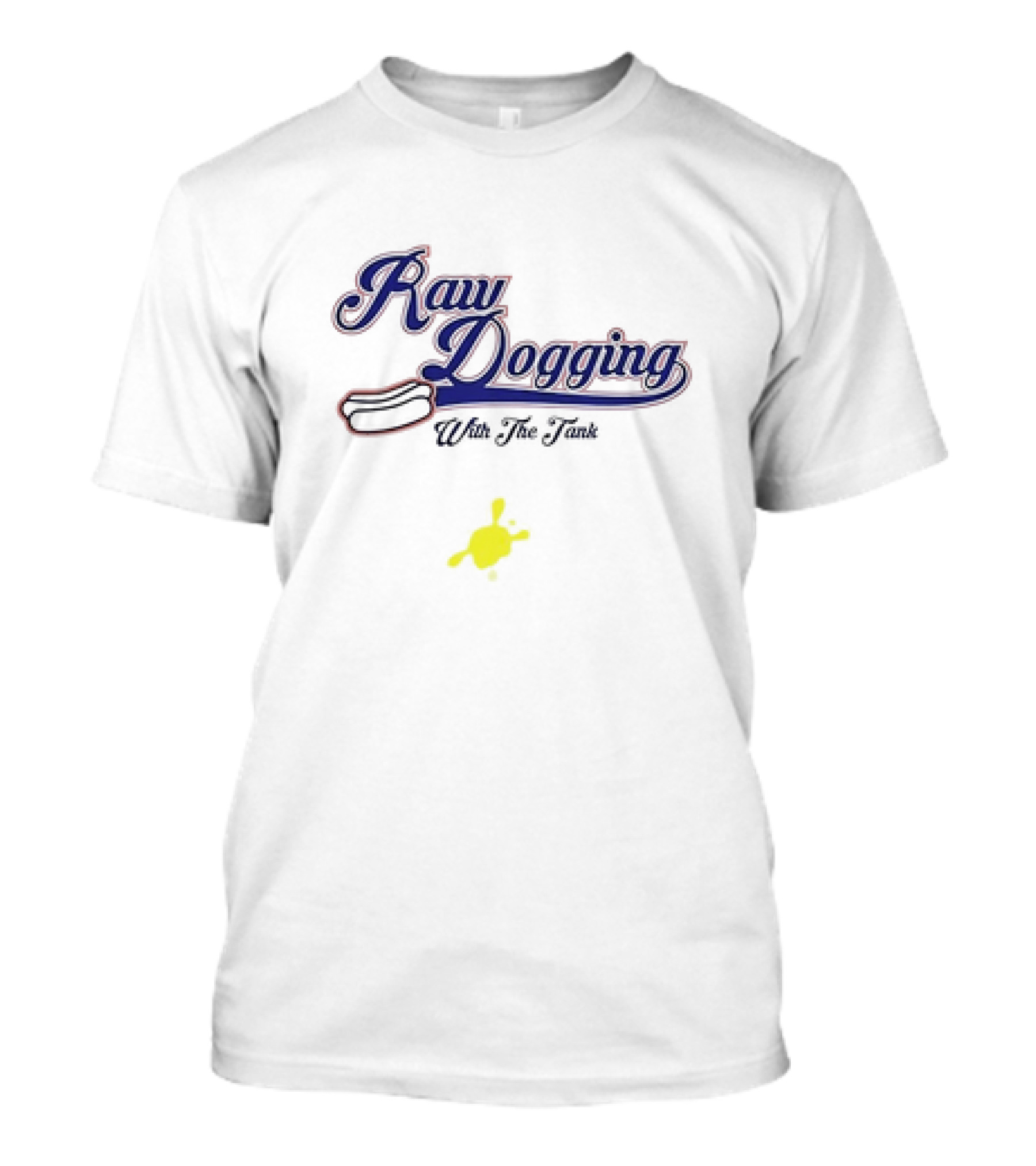 Raw Dogging With The Tank Hotdog And Mustard T-Shirt