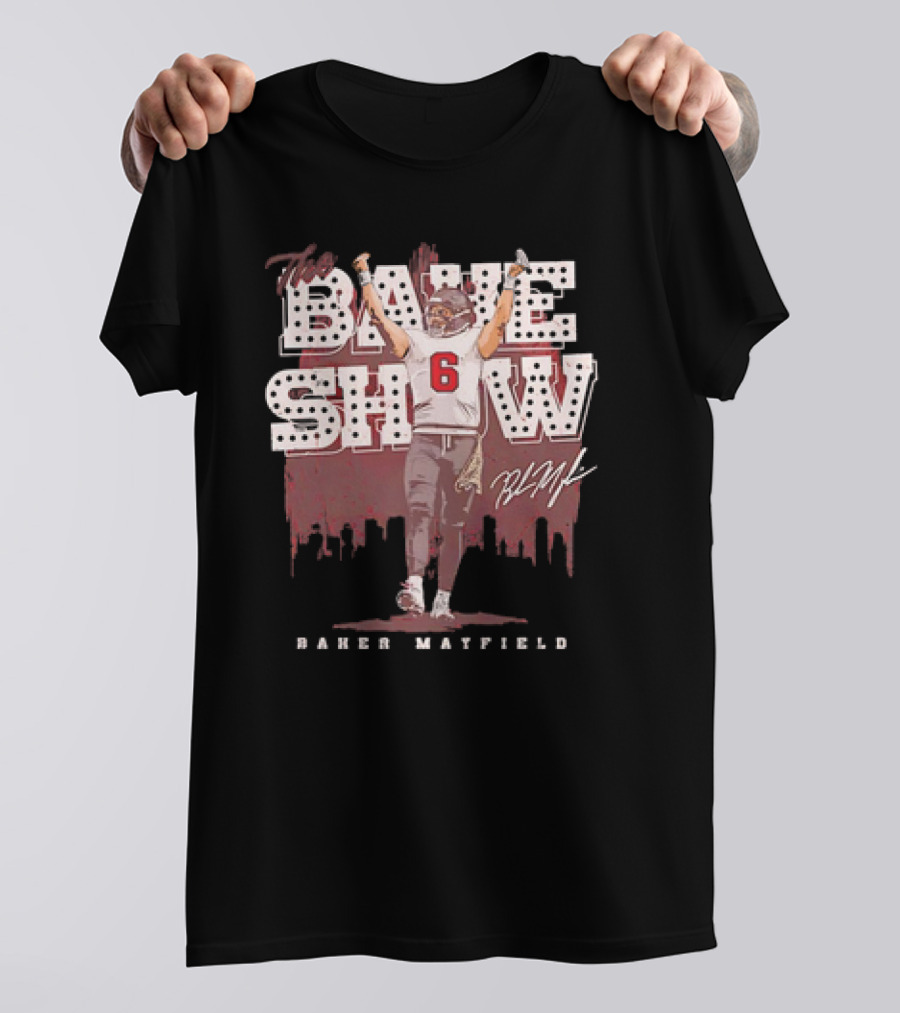 BAKER MAYFIELD THE BAKE SHOW VINTAGE TAMPA BAY BUCCANEERS NFL T-Shirt