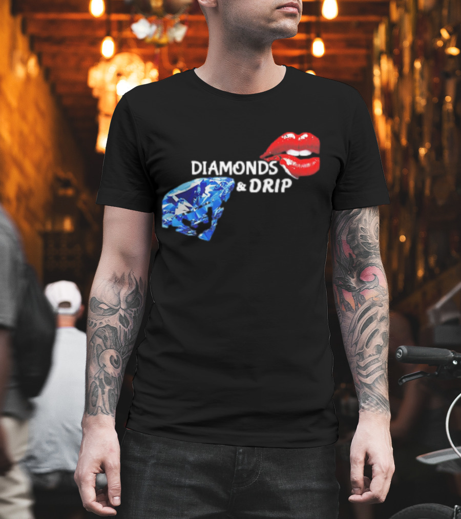 Diamonds And Drip Lips Of Seduction Classic T-Shirt