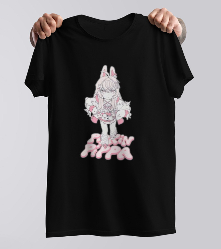 Pipkin Pippa Bunny Girl Anime Character T-Shirt