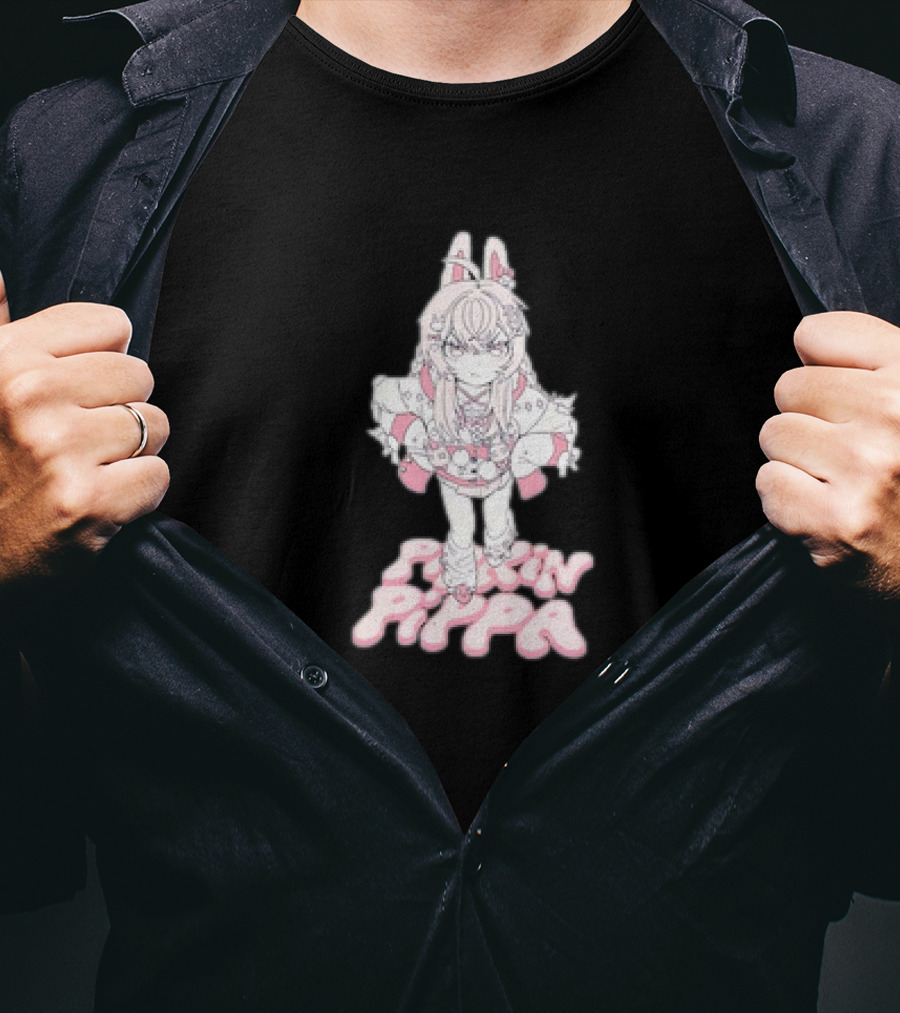 Pipkin Pippa Bunny Girl Anime Character T-Shirt