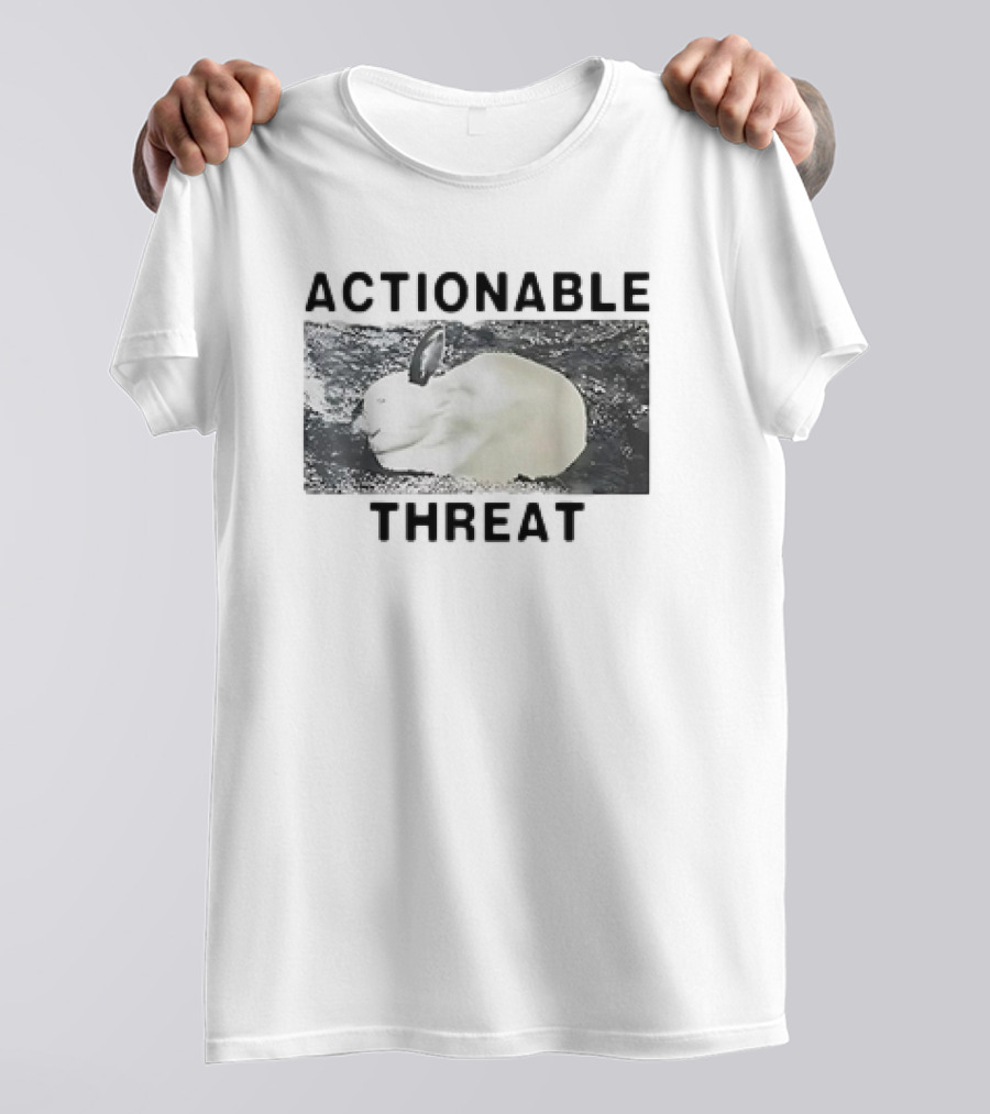 ACTIONABLE THREAT RABBIT T-Shirt