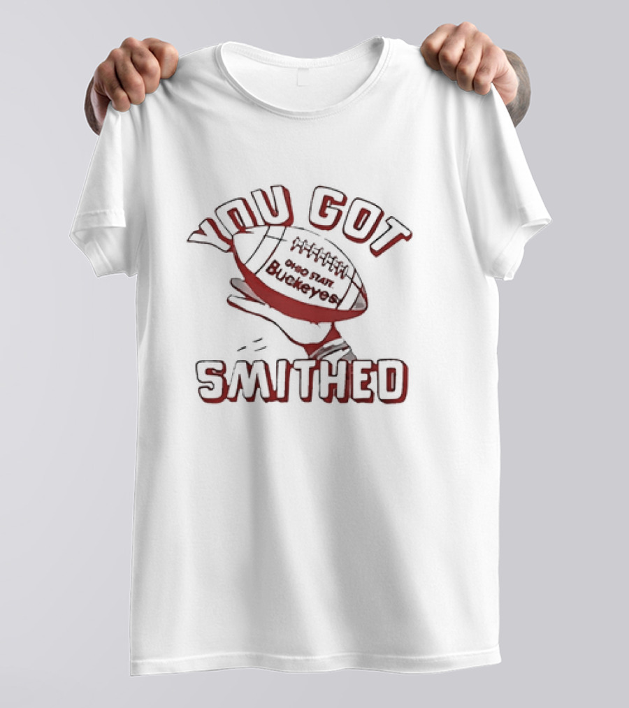 You Got Smithed Ohio State Buckeyes Football Jeremiah Smith T-Shirt