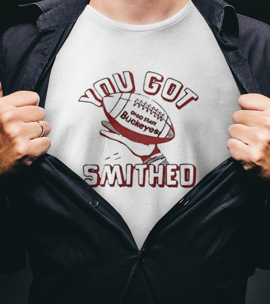 You Got Smithed Ohio State Buckeyes Football Jeremiah Smith T-Shirt