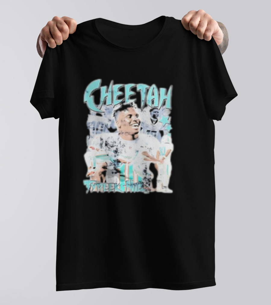 Cheetah Tyreek Hill Football Retro T-Shirt