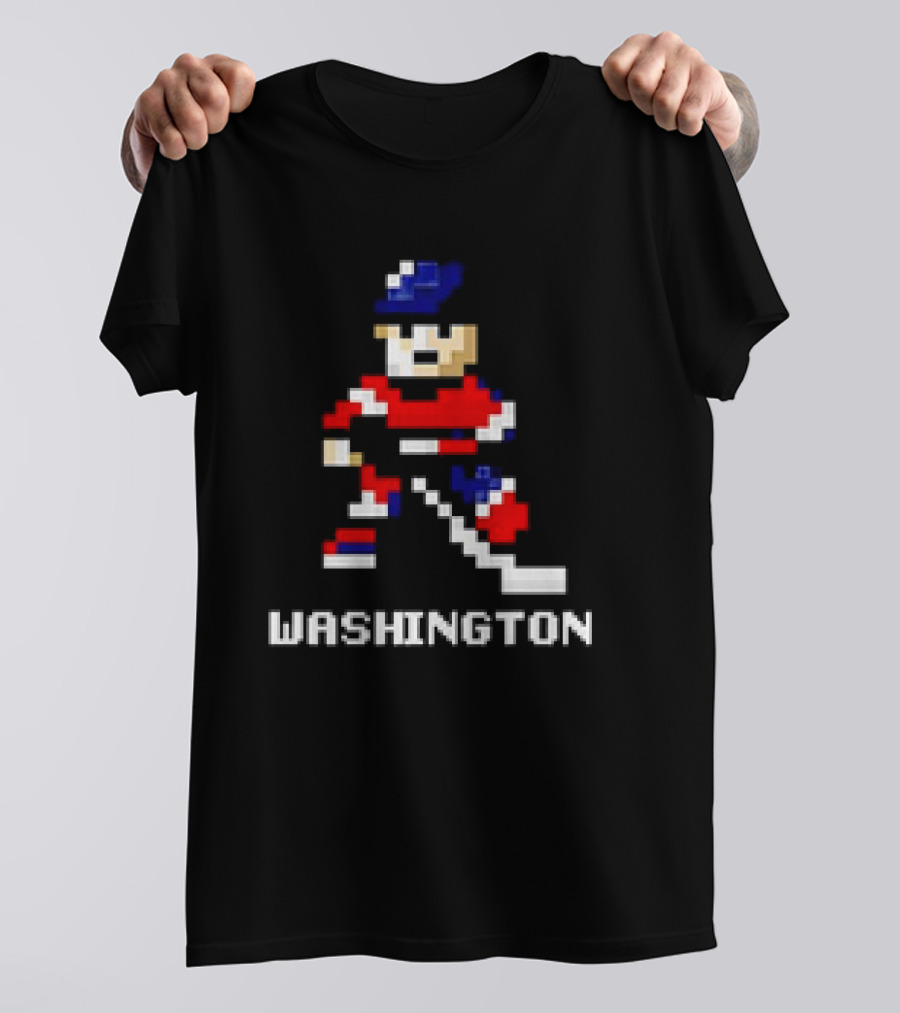 Washington Hockey 8-bit Player T-Shirt