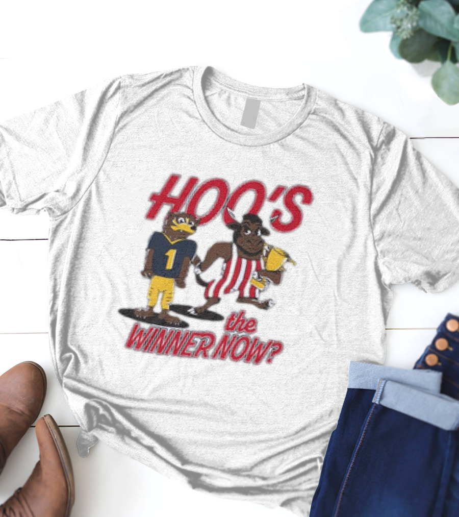 Hoo’s The Winner Now Indiana Hoosiers Football T-Shirt