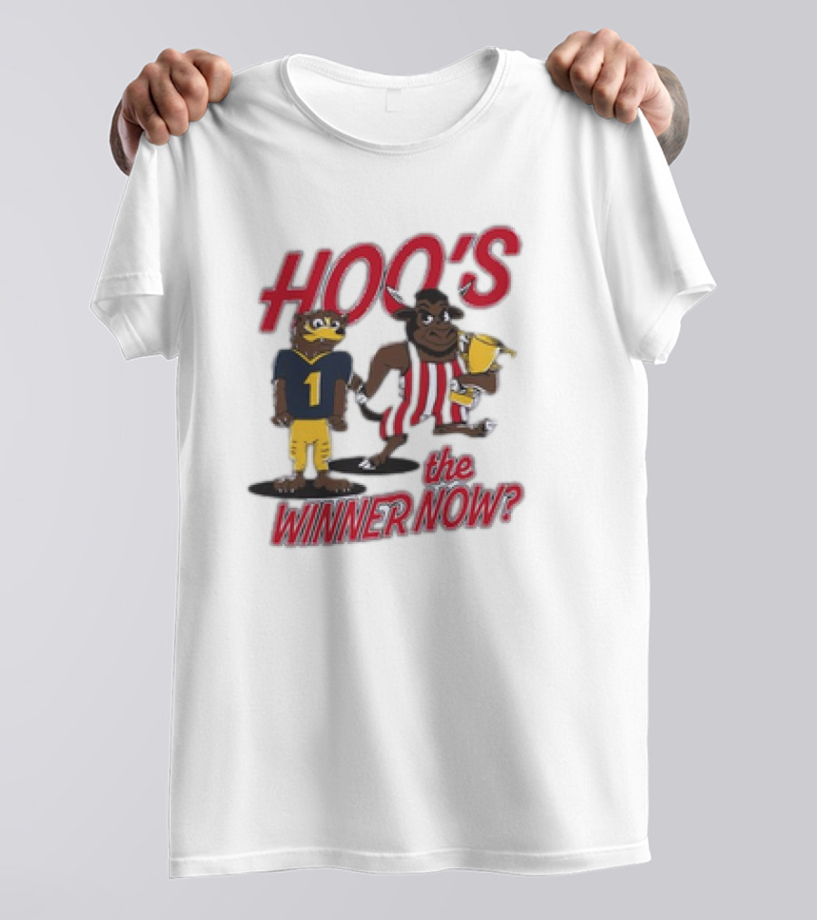 Hoo’s The Winner Now Indiana Hoosiers Football T-Shirt