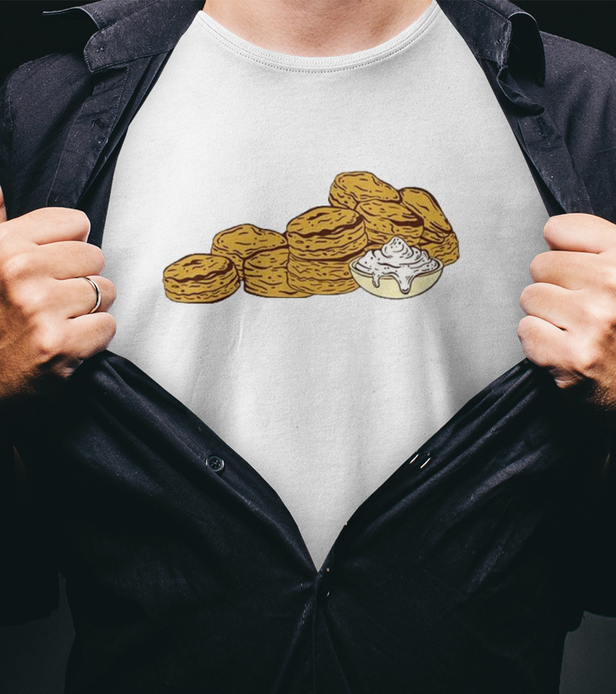 The Biscuits And Gravy Kentucky Breakfast Delight T-Shirt