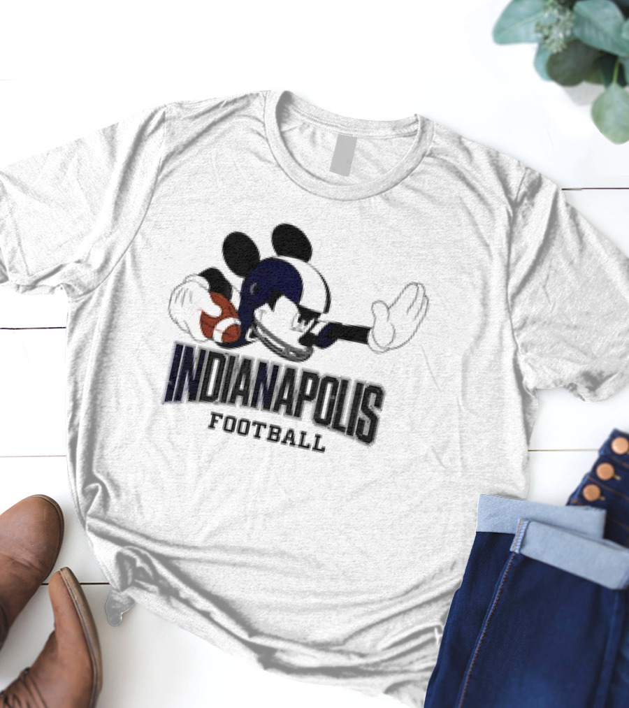 Indianapolis Football Disney-Inspired All Teams Available T-Shirt