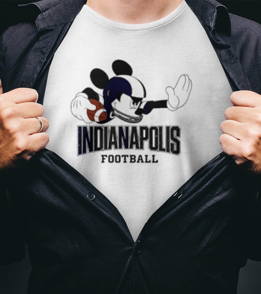 Indianapolis Football Disney-Inspired All Teams Available T-Shirt