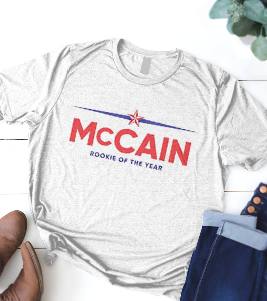 McCain Rookie Of The Year Star Emblem T-Shirt