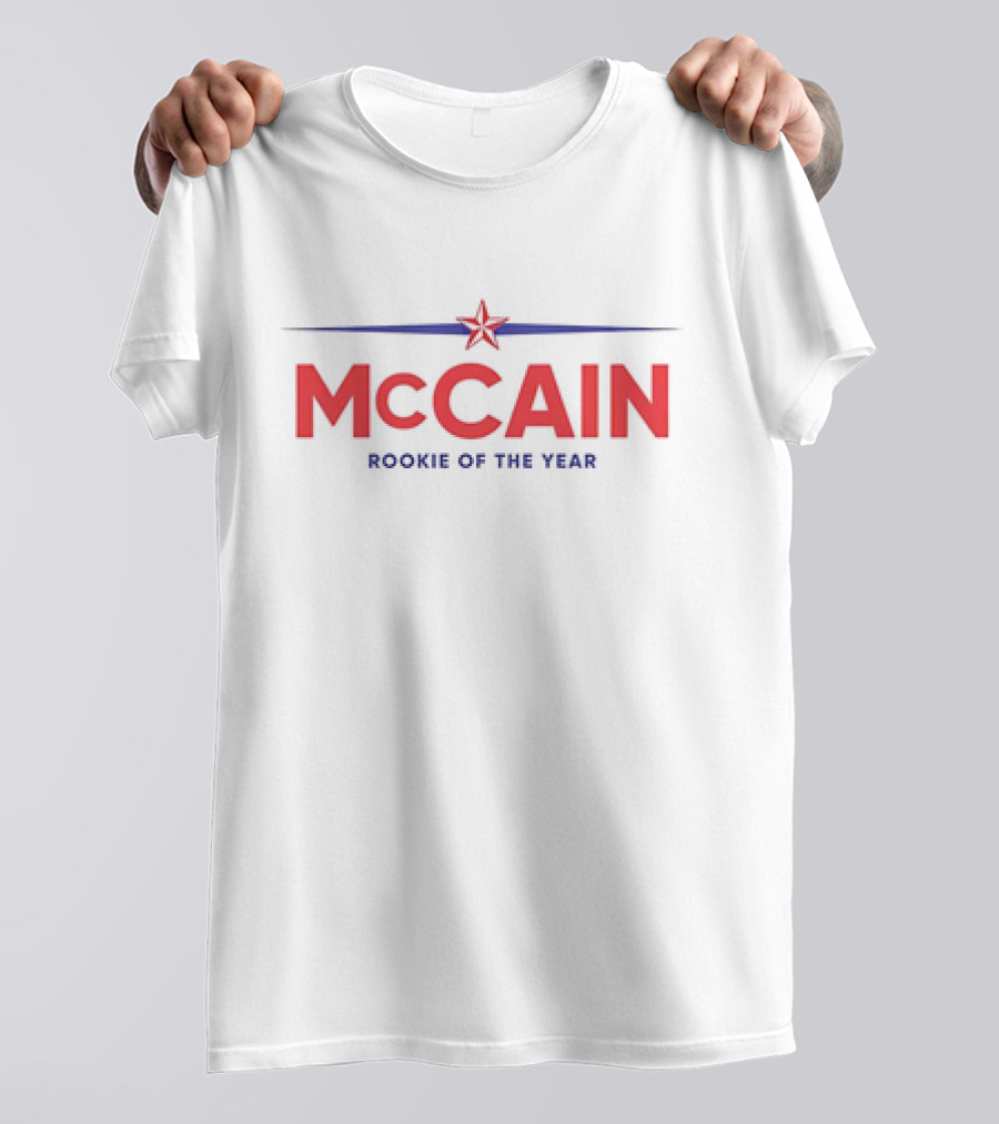 McCain Rookie Of The Year Star Emblem T-Shirt