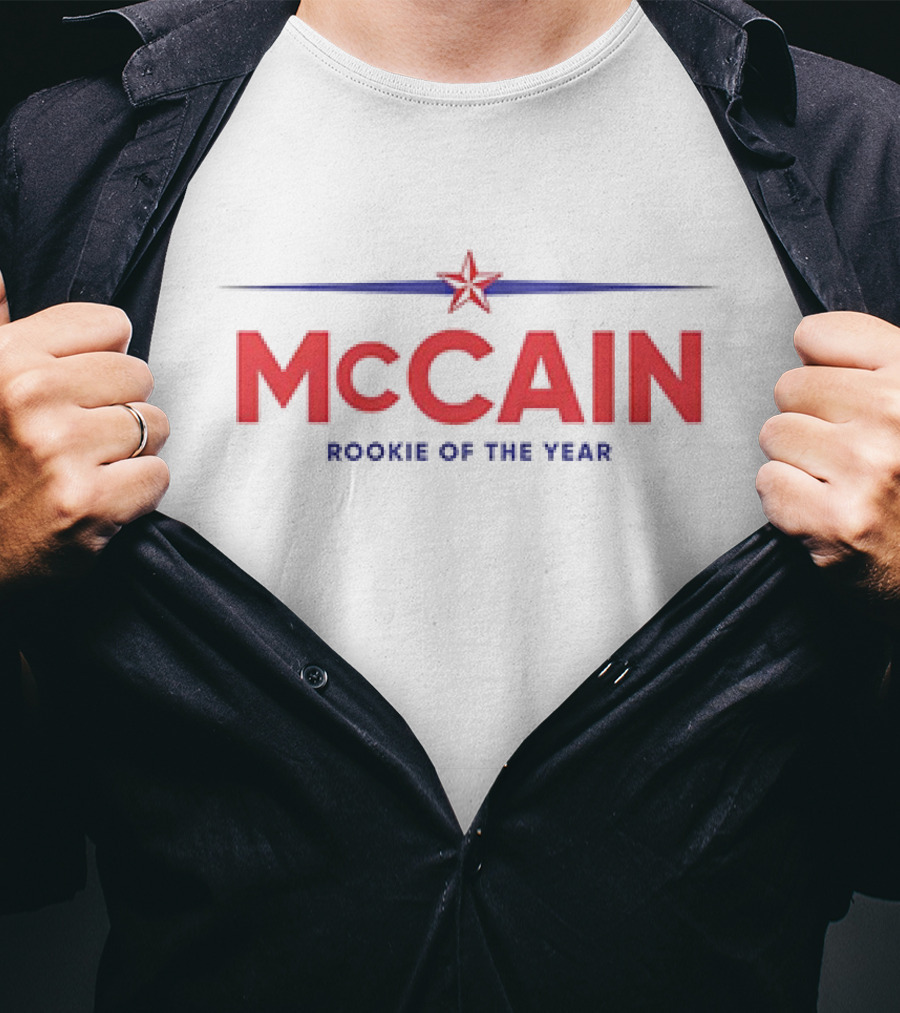 McCain Rookie Of The Year Star Emblem T-Shirt