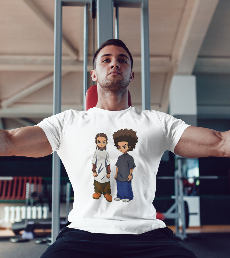 The Boondocks Huey And Riley Duo T-Shirt