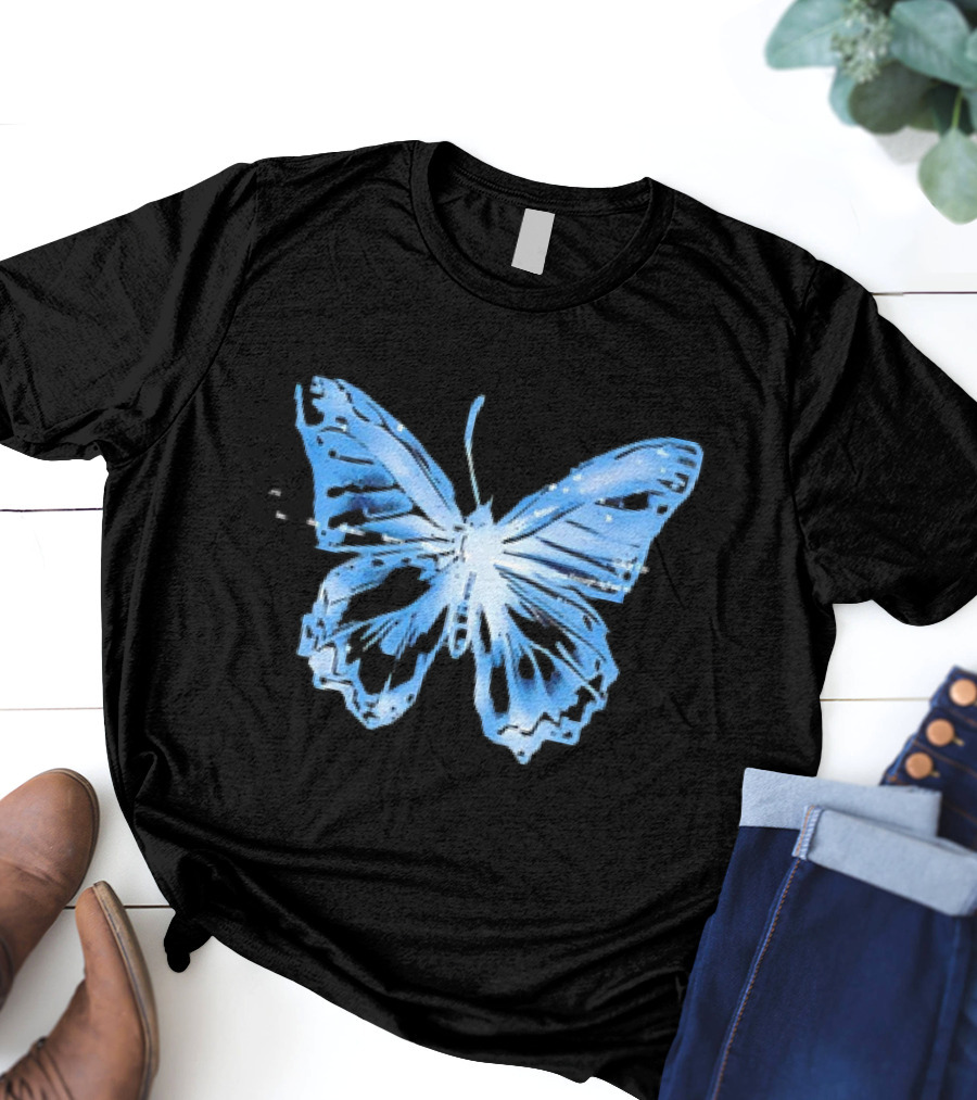 Luke Hemmings Boy Blue Butterfly T-Shirt