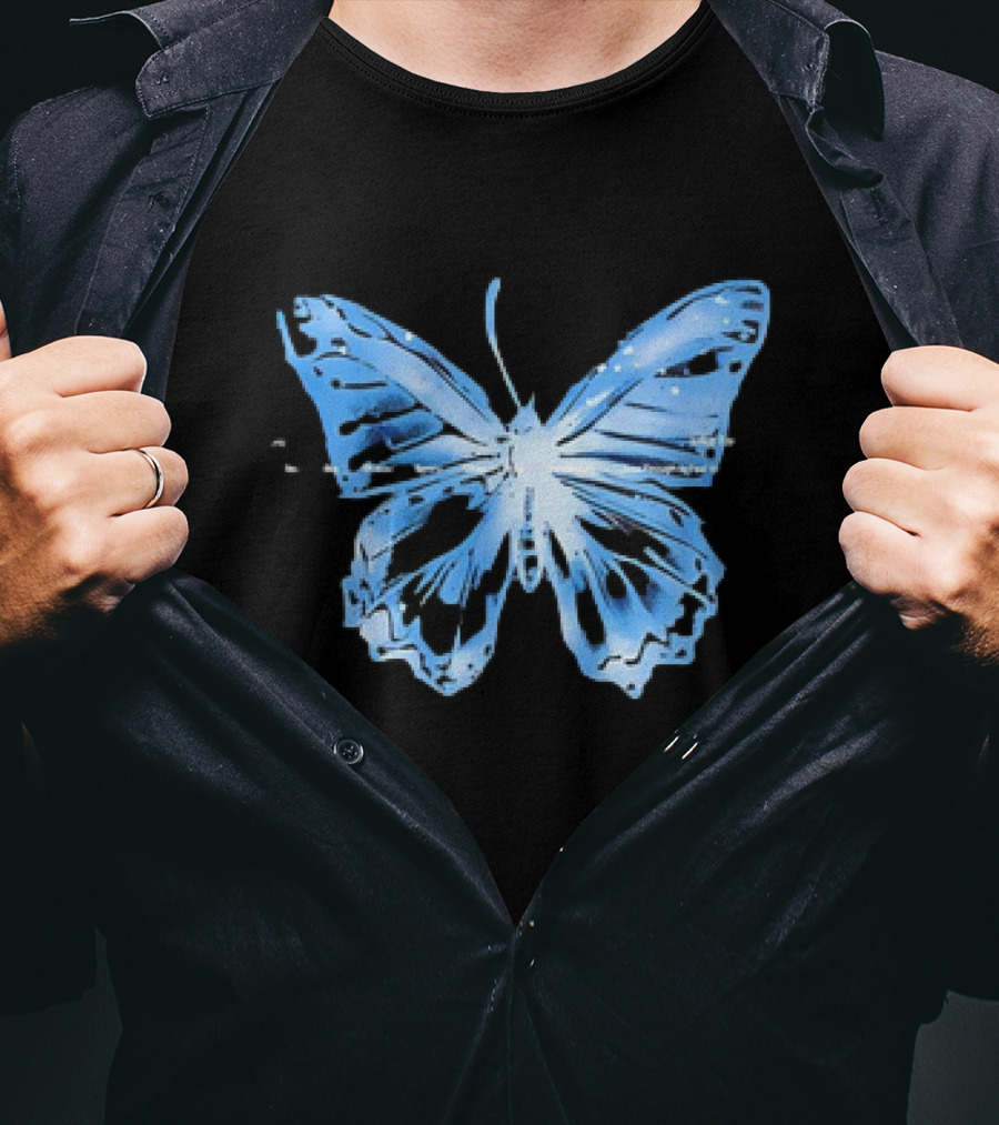 Luke Hemmings Boy Blue Butterfly T-Shirt