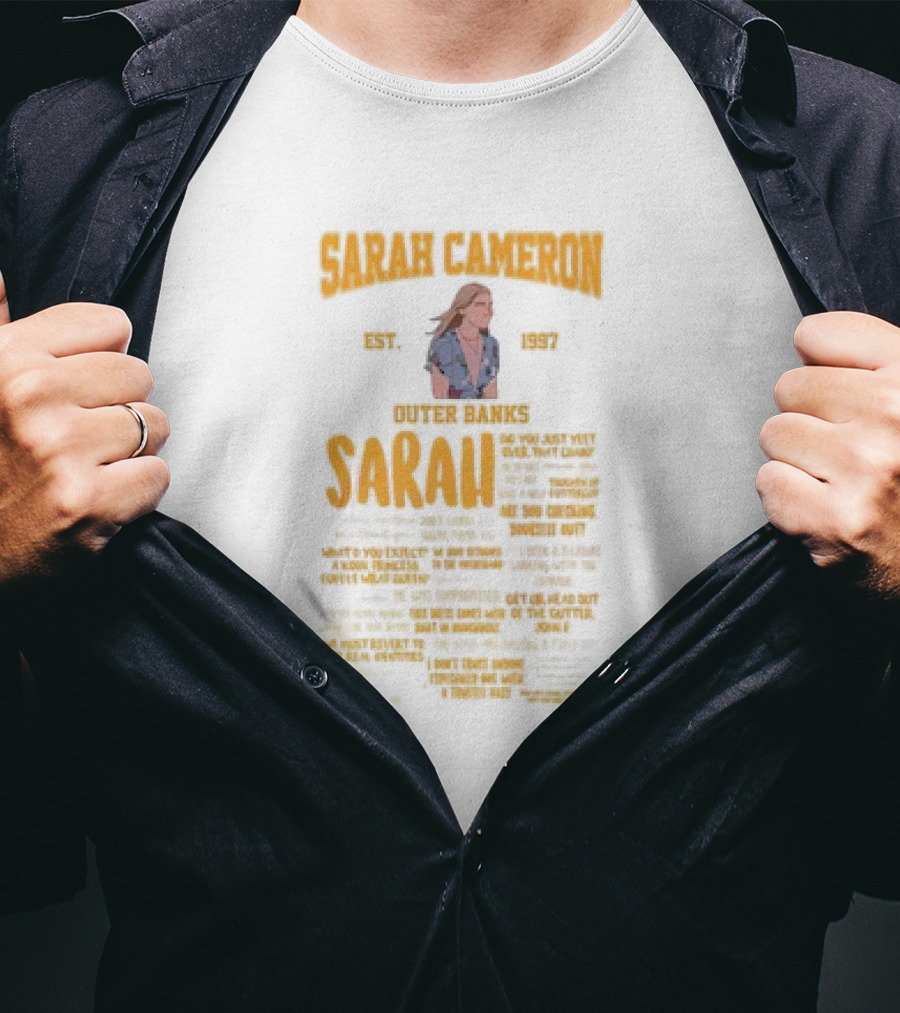 Sarah Cameron Outer Banks Est 1997 Iconic T-Shirt