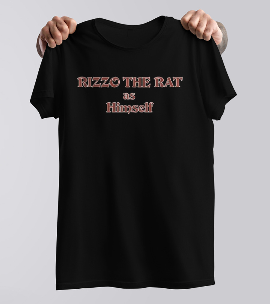 Rizzo The Rat As Himself Muppets Character Recognition T-Shirt