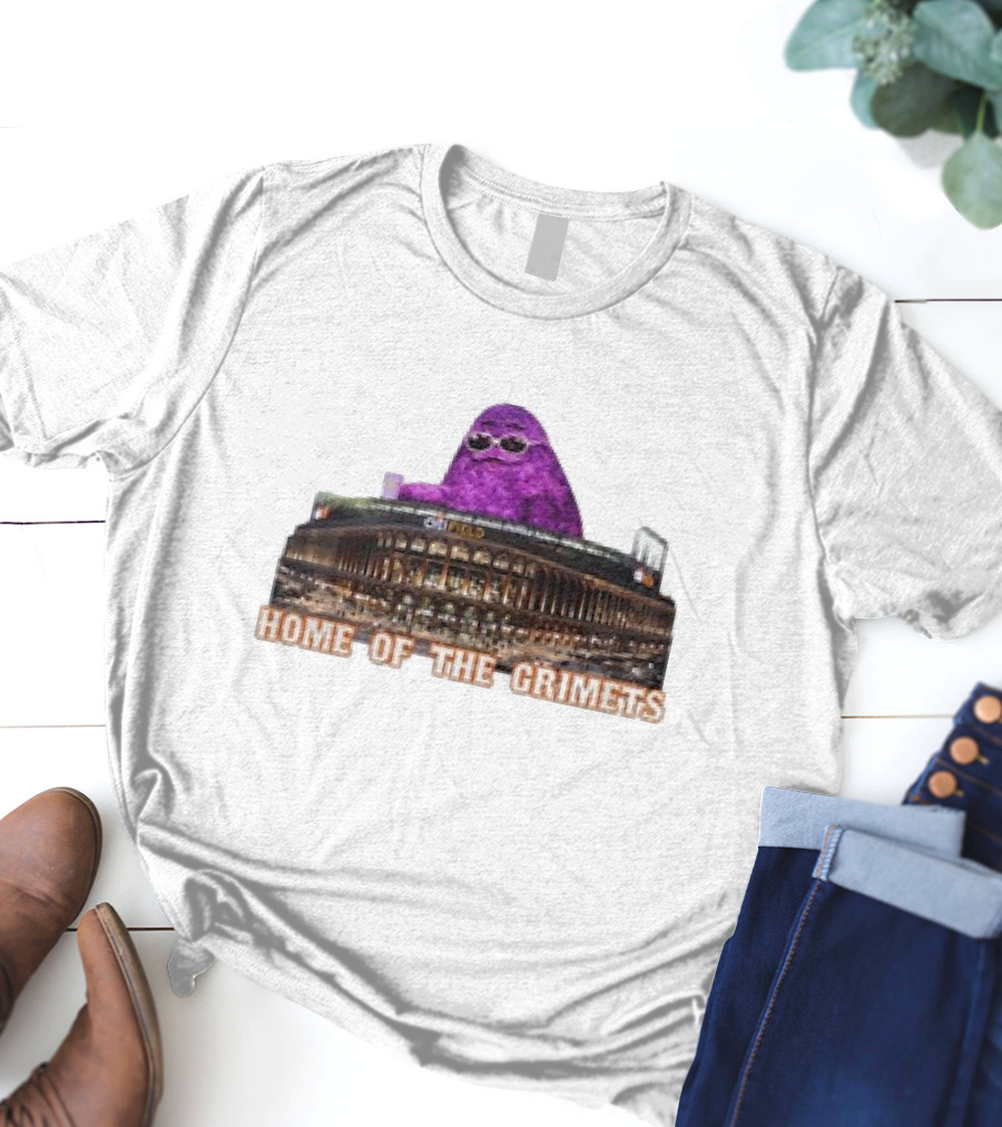 Citi Field Mets Grimace Home Of The Grimets T-Shirt