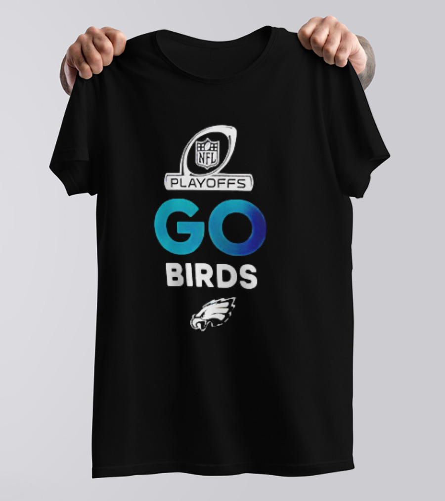 NFL Playoffs Go Birds Philadelphia Eagles T-Shirt
