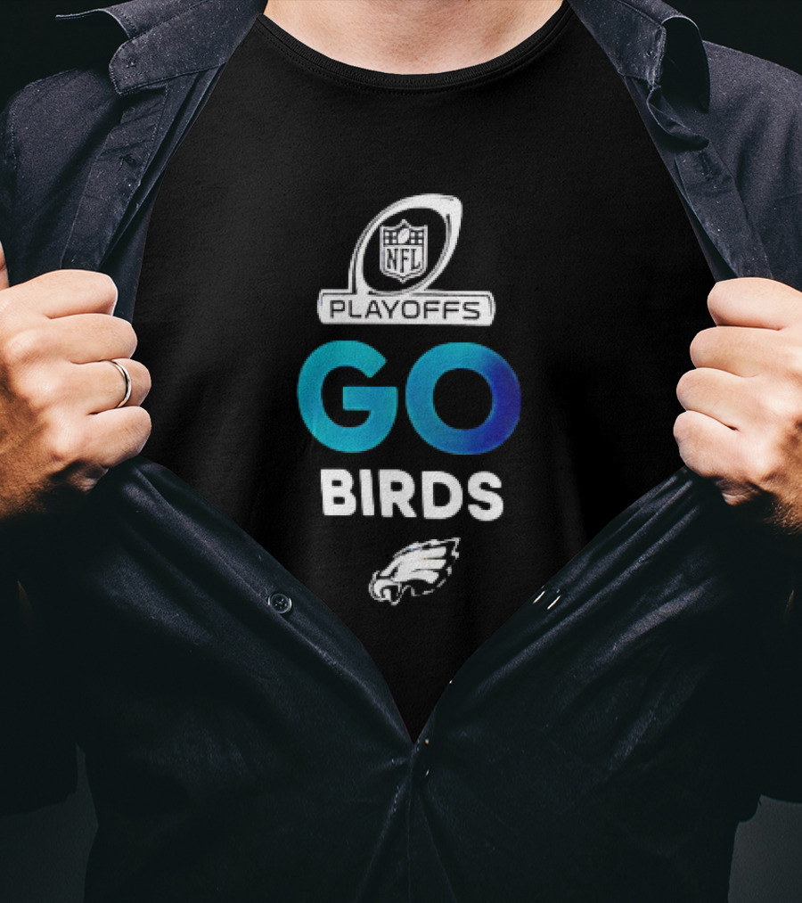 NFL Playoffs Go Birds Philadelphia Eagles T-Shirt