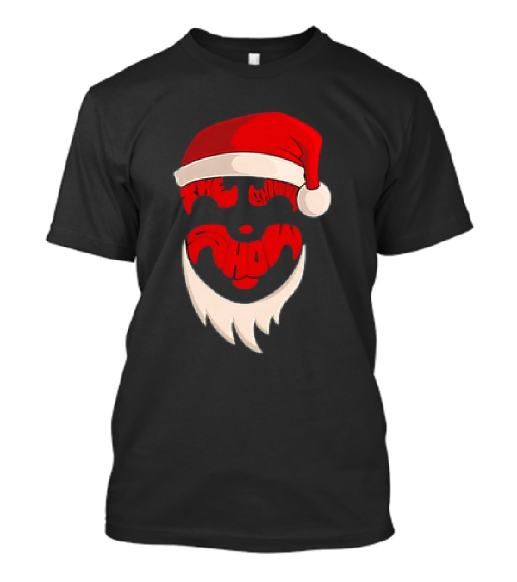 The Shaggs Santa Christmas Face T-Shirt