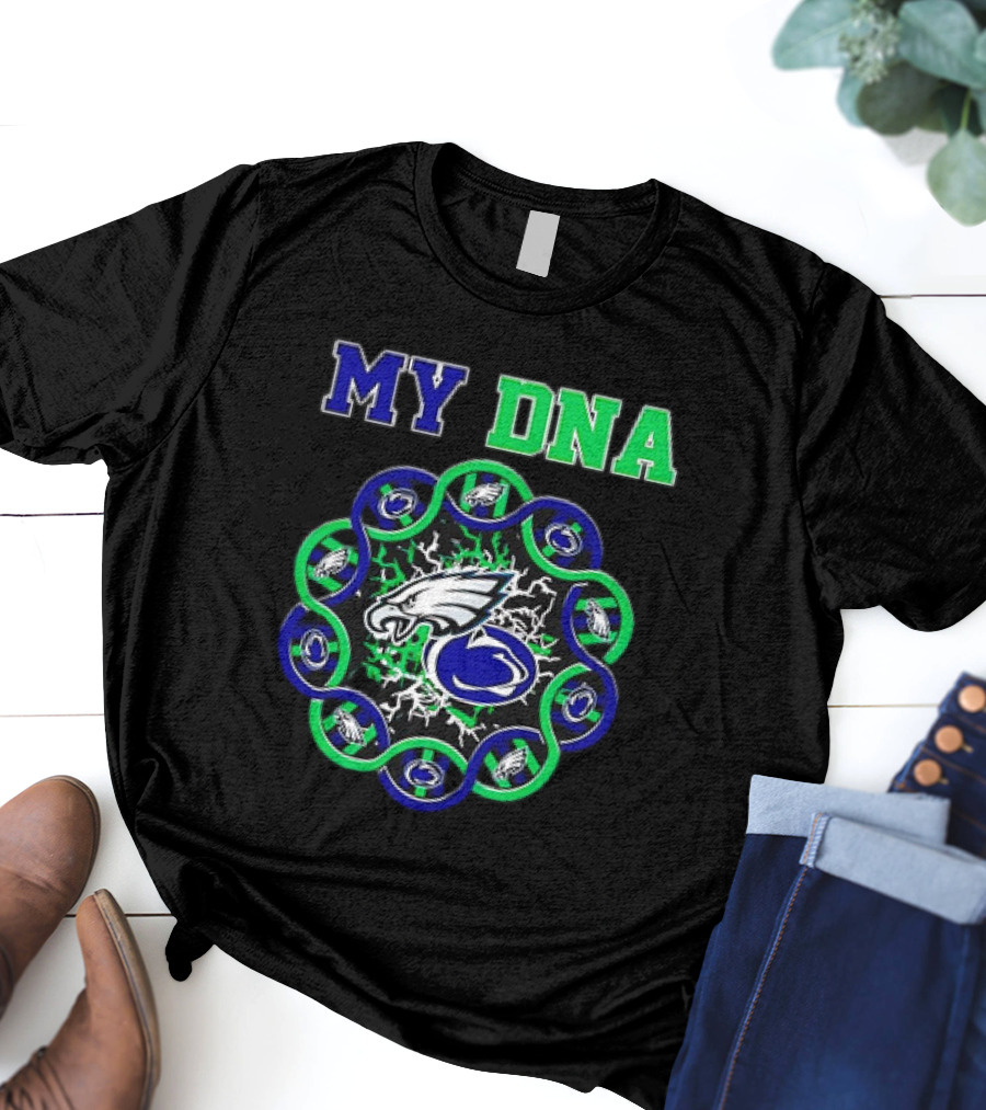 MY DNA Philadelphia Eagles Nittany Lions T-Shirt