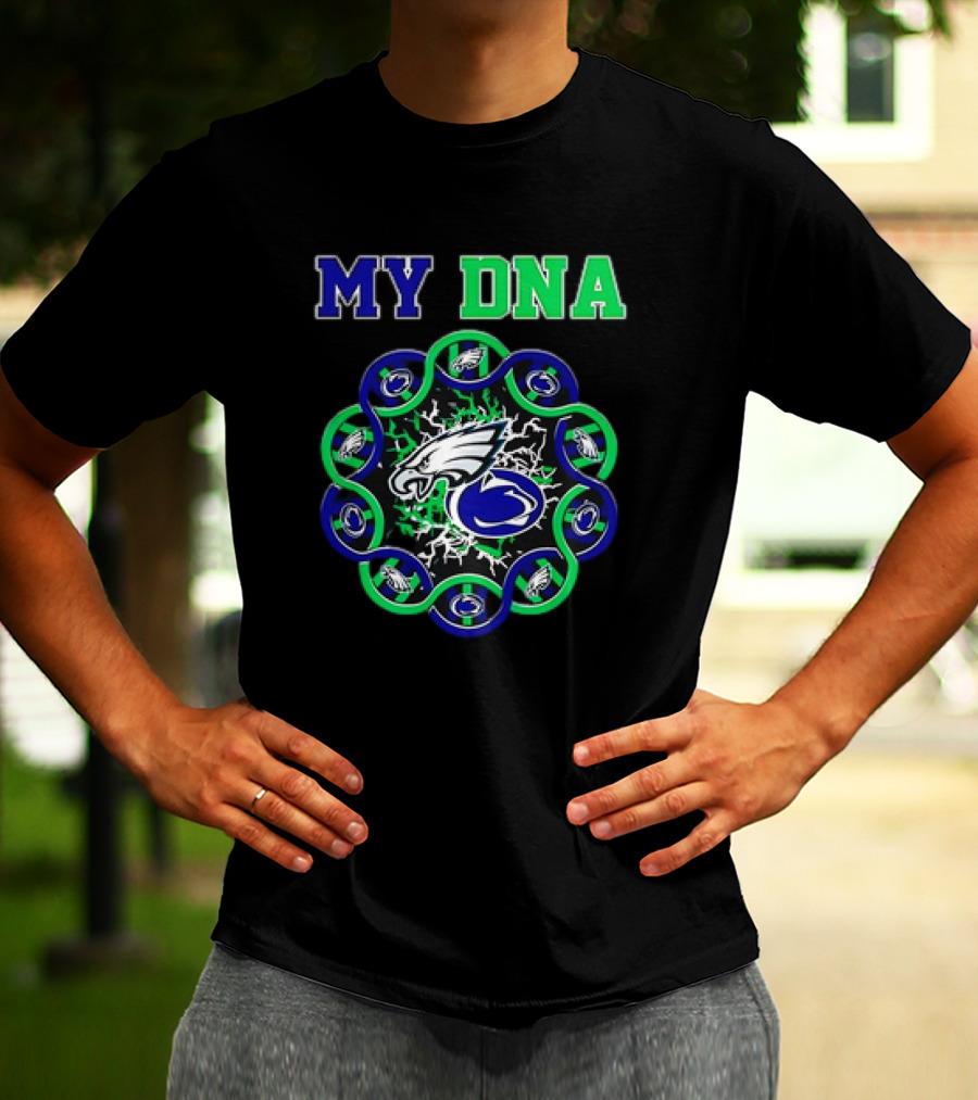 MY DNA Philadelphia Eagles Nittany Lions T-Shirt