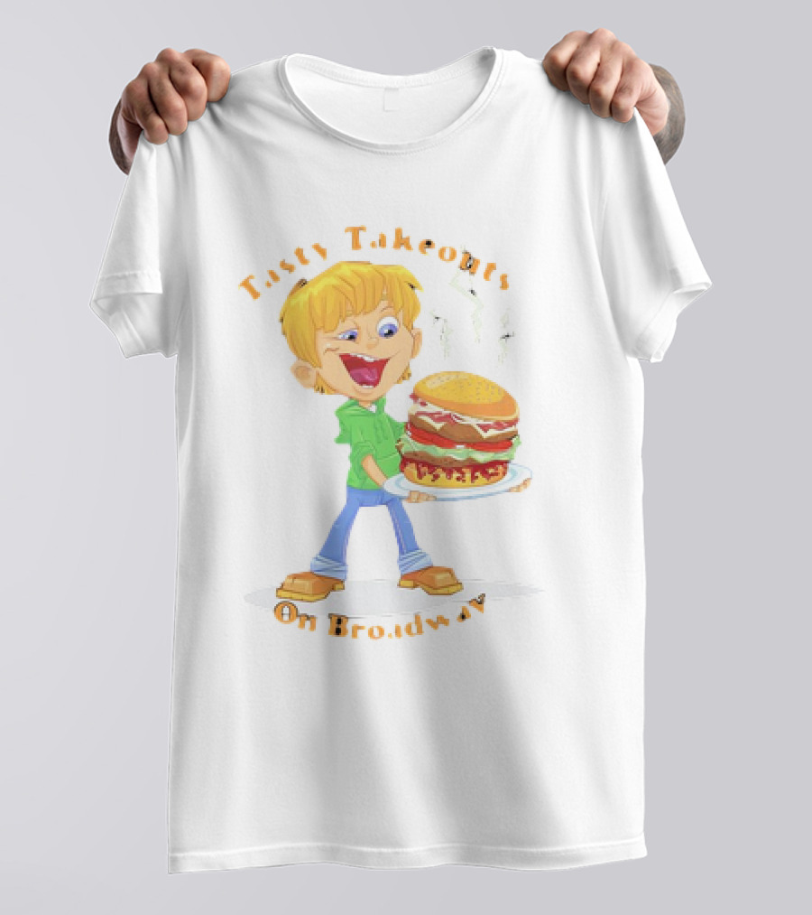 Tasty Takeouts On Broadway Hamburger Delight T-Shirt