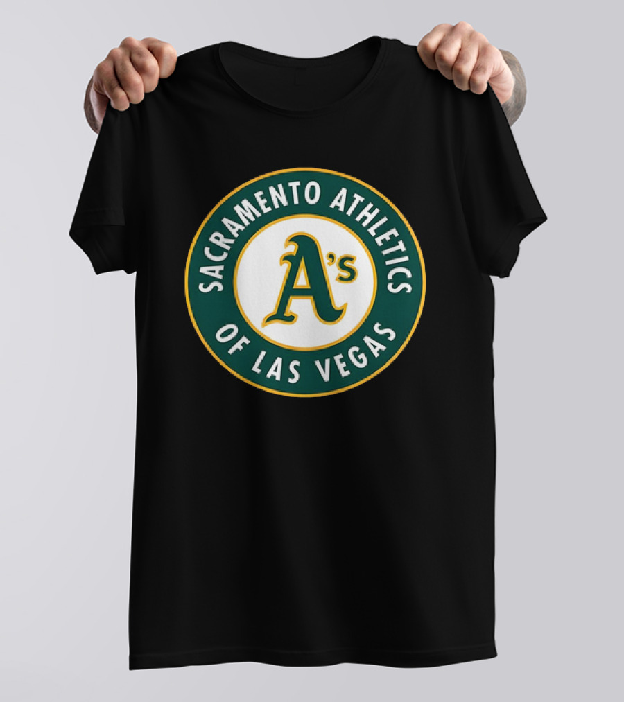 Sacramento Athletics Of Las Vegas A's Logo Oakland Athletics T-Shirt