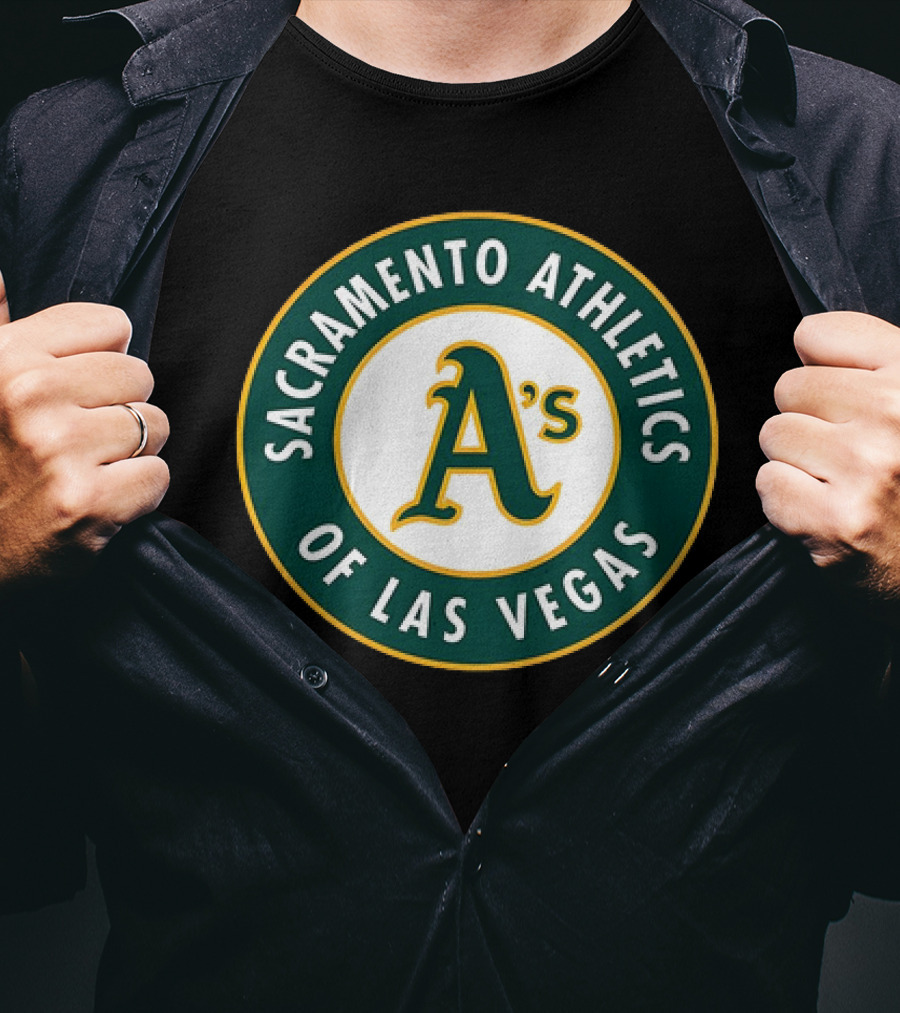 Sacramento Athletics Of Las Vegas A's Logo Oakland Athletics T-Shirt