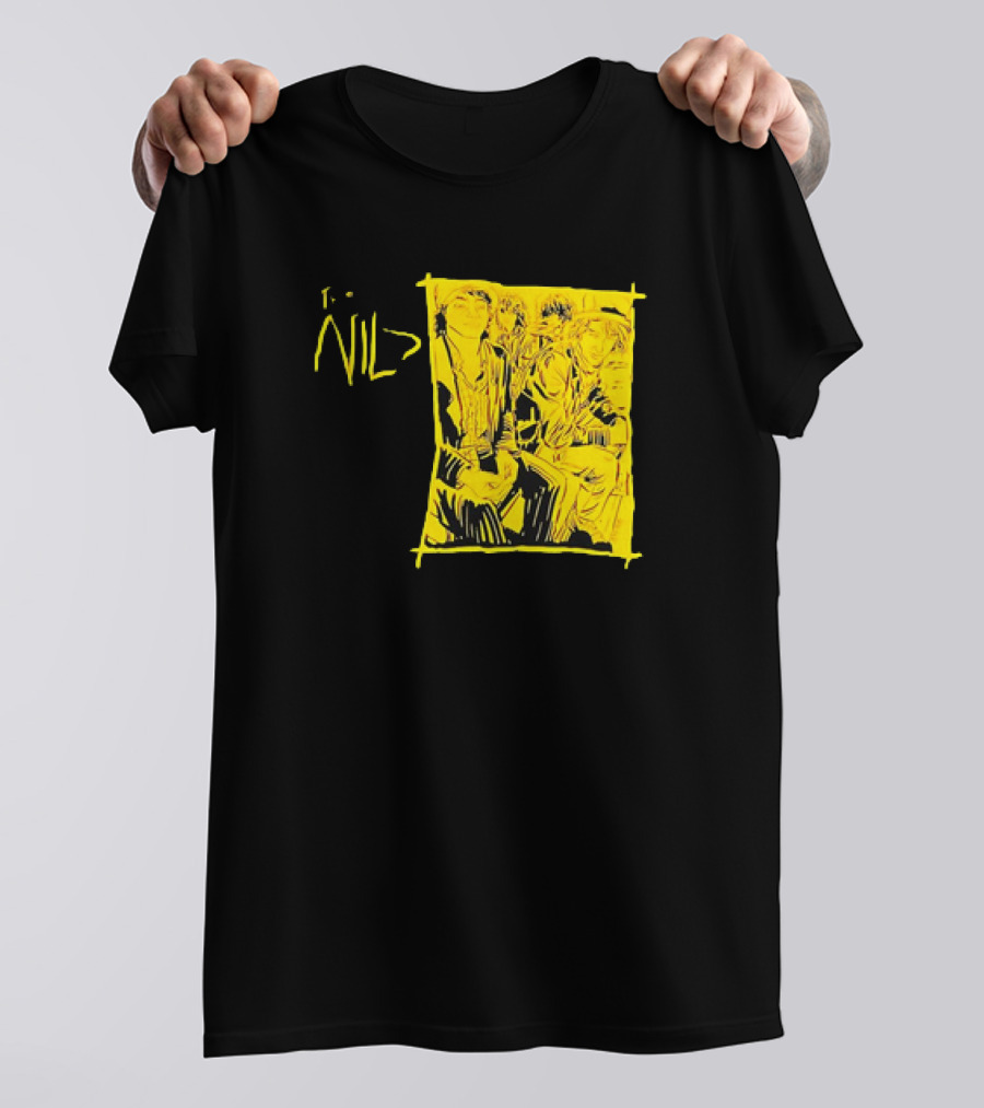 The Nils Comic Band Yellow T-Shirt