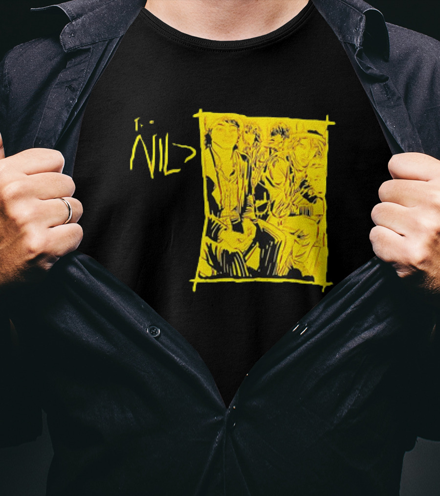 The Nils Comic Band Yellow T-Shirt