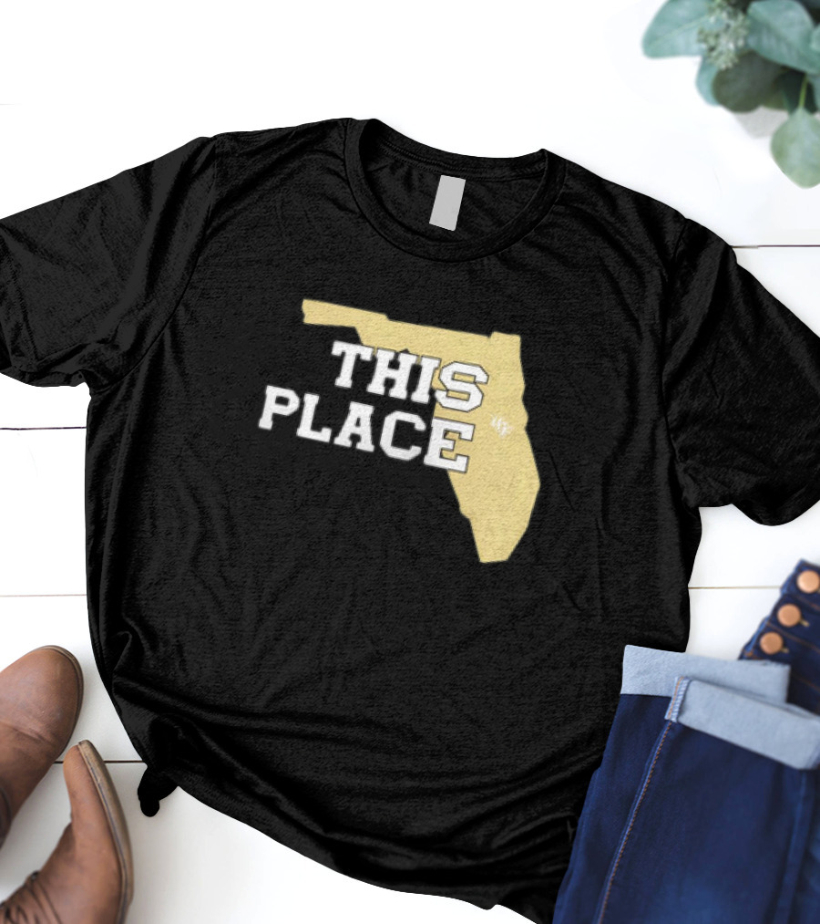 UCF Knights This Place Florida State Outline T-Shirt