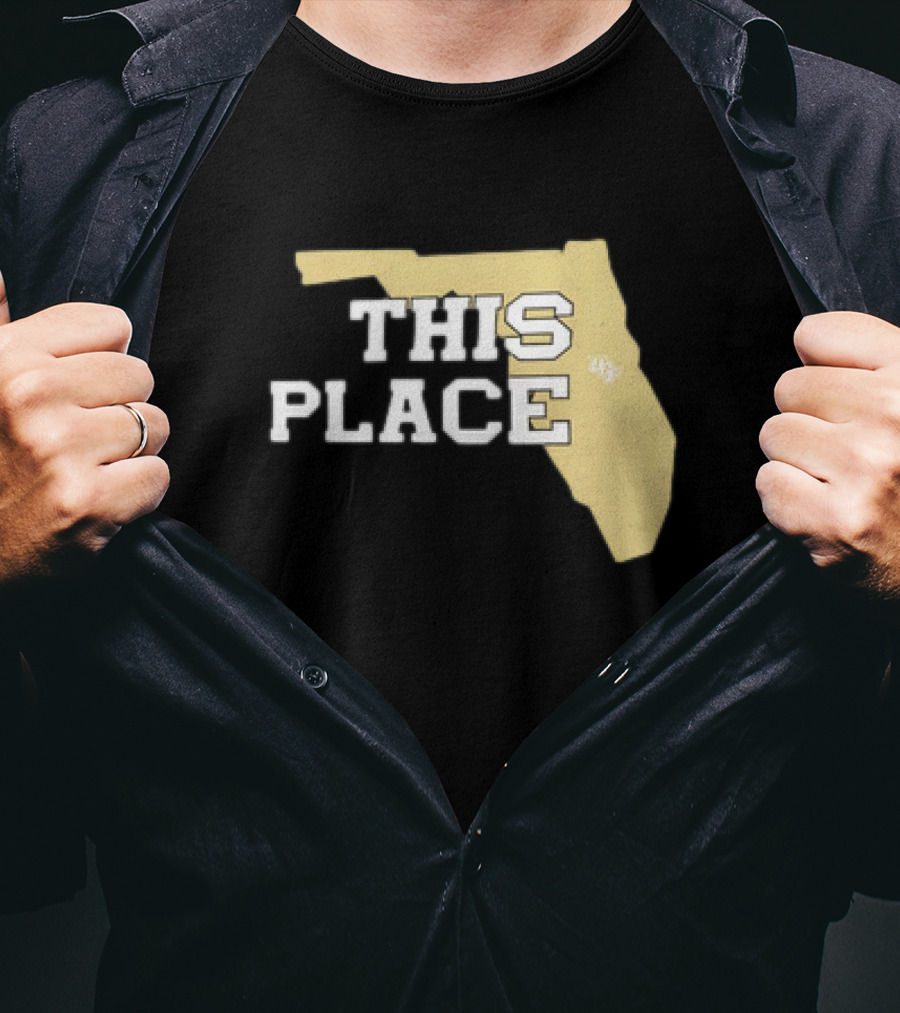 UCF Knights This Place Florida State Outline T-Shirt