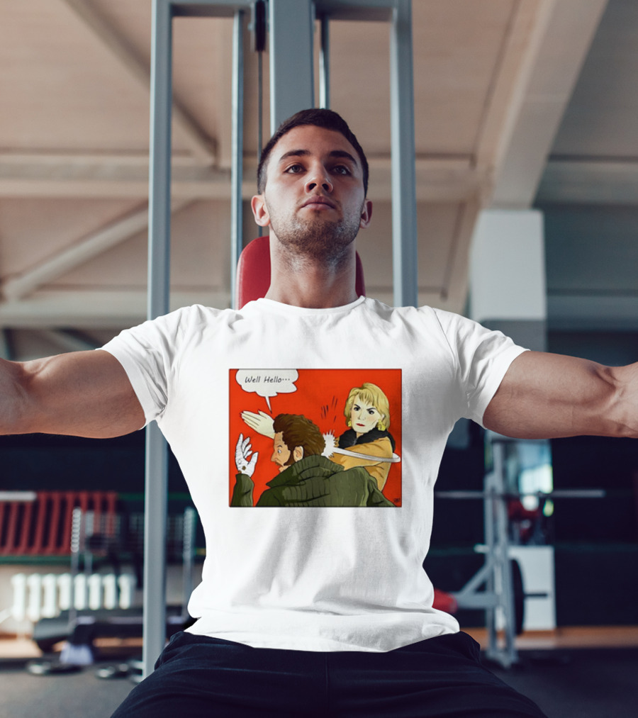 Well Hello Bandit Slap Comic T-Shirt