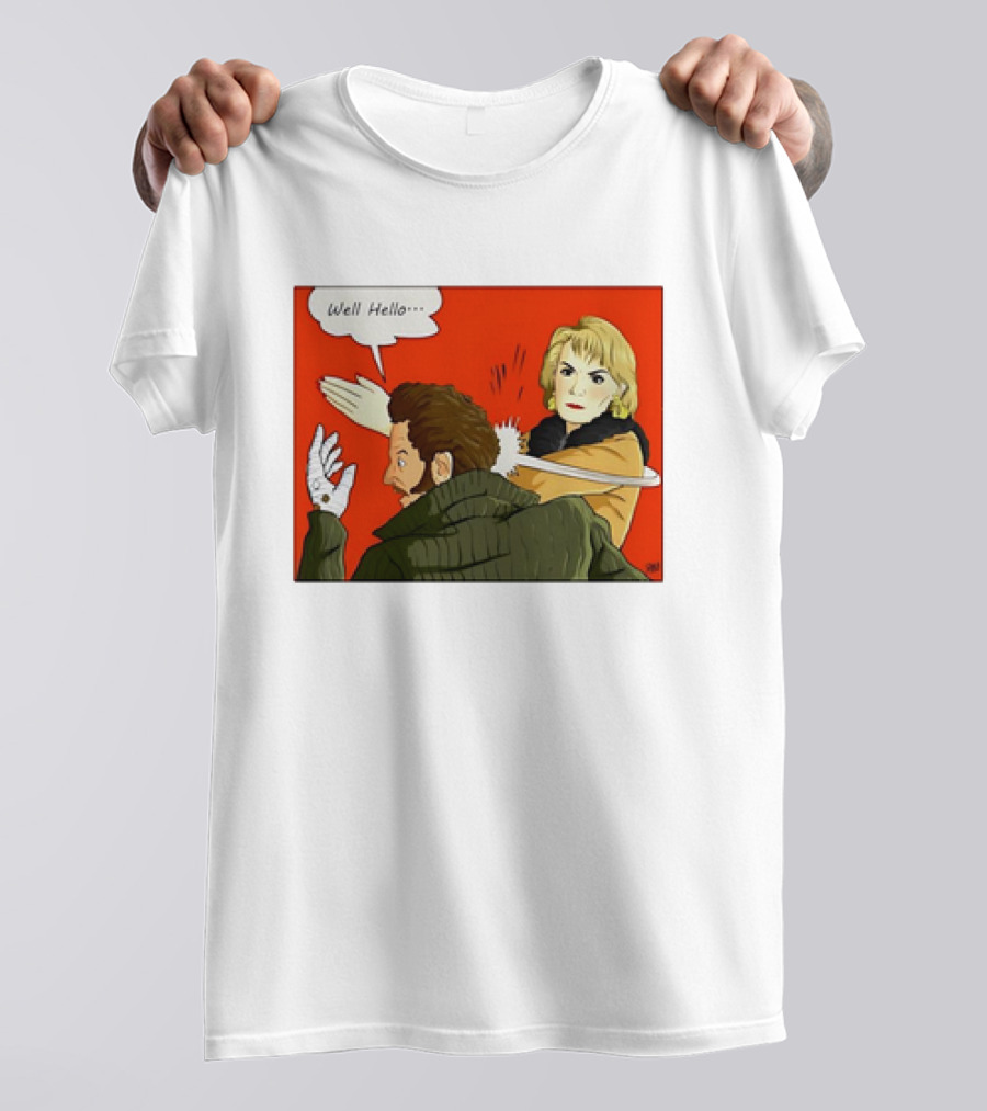 Well Hello Bandit Slap Comic T-Shirt