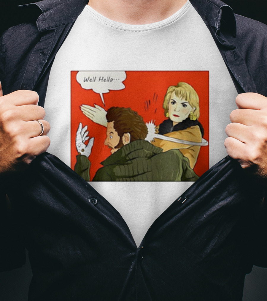 Well Hello Bandit Slap Comic T-Shirt