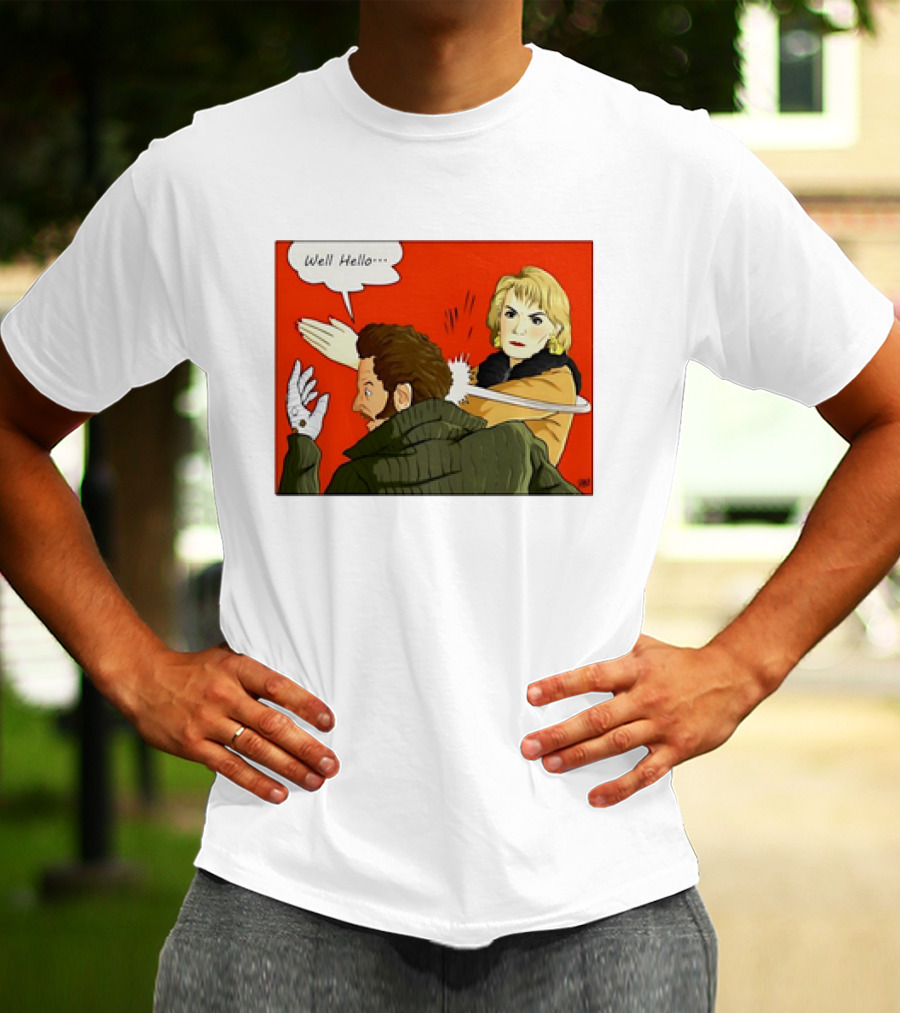 Well Hello Bandit Slap Comic T-Shirt