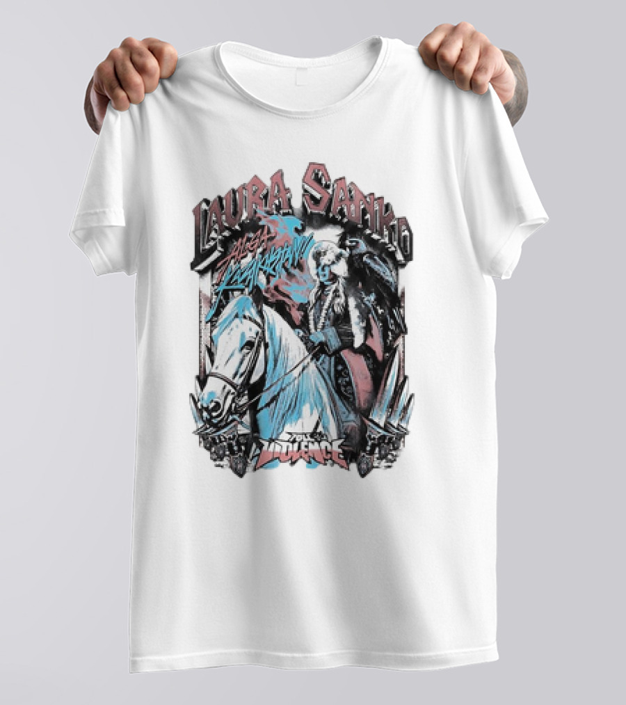 Laura Sanko Mega Manowar Full Violence T-Shirt